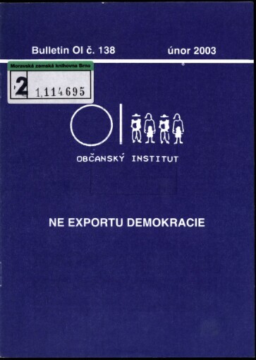 Ne exportu demokracie