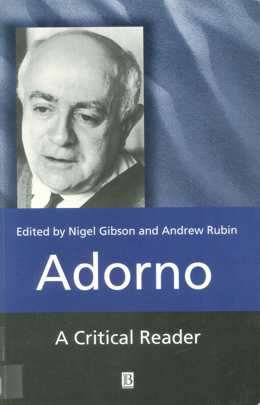 Adorno : a critical reader