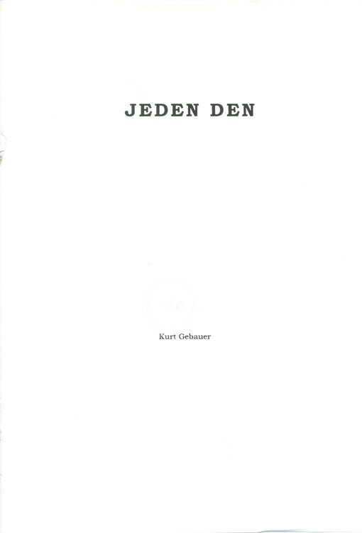 Jeden den
