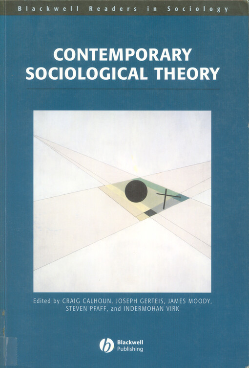 Contemporary sociological theory