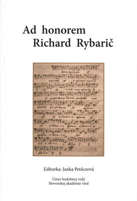 Ad honorem Richard Rybarič