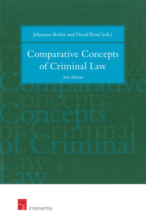 Comparative concepts of criminal law