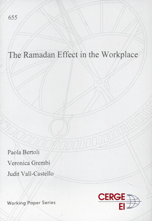 The Ramadan effect in the workplace