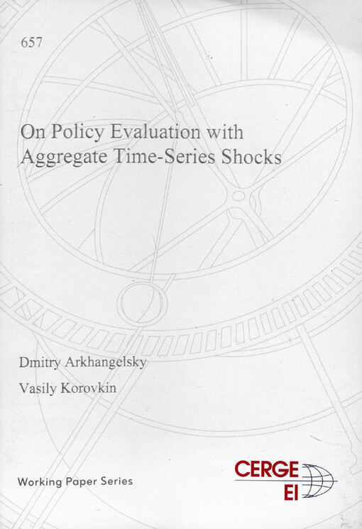 On policy evaluation with aggregate time-series shocks