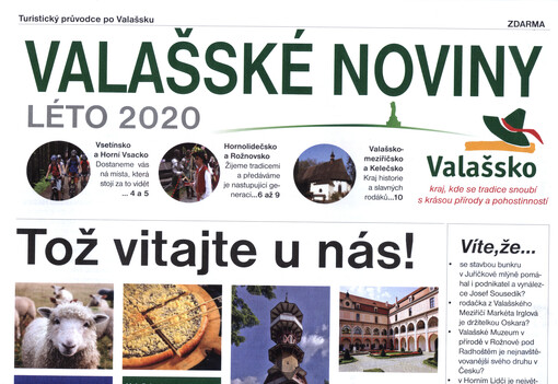 Valašské noviny : turistický průvodce po Valašsku