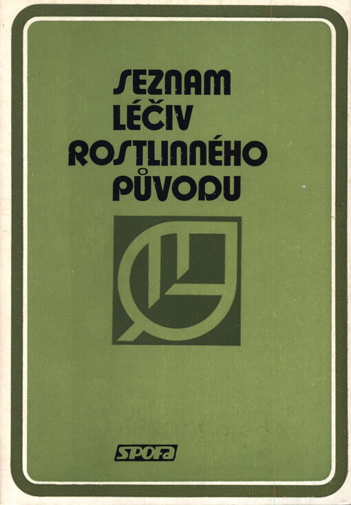 Seznam léčiv rostlinného původu