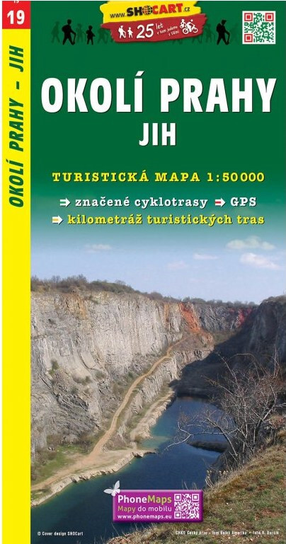 Okolí Prahy - jih : turistická mapa 1:50 000