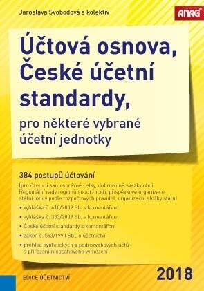 Účtová osnova, České účetní standardy : postupy účtování pro územní samosprávné celky, příspěvkové organizace, státní fondy a organizační složky státu