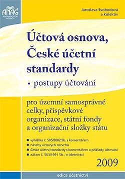 Účtová osnova, České účetní standardy - postupy účtování pro územní samosprávné celky, příspěvkové organizace, státní fondy a organizační složky státu 2008