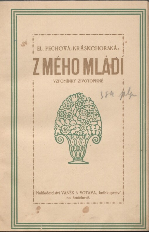 Z mého mládí: vzpomínky životopisné