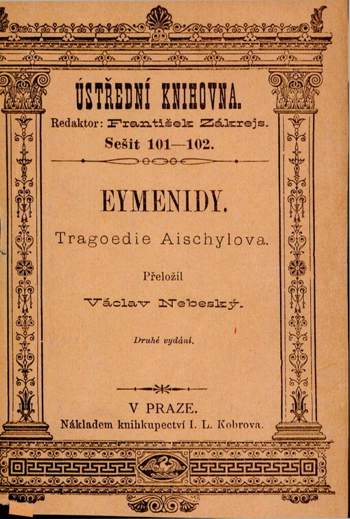 Eymenidy: tragoedie Aischylova