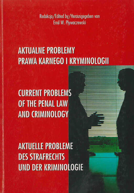 Aktualne problemy prawa karnego i kryminologii. 2