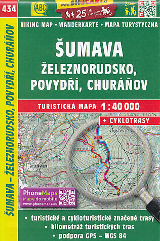Šumava : Železnorudsko, Povydří, Churáňov : turistická mapa 1:40 000