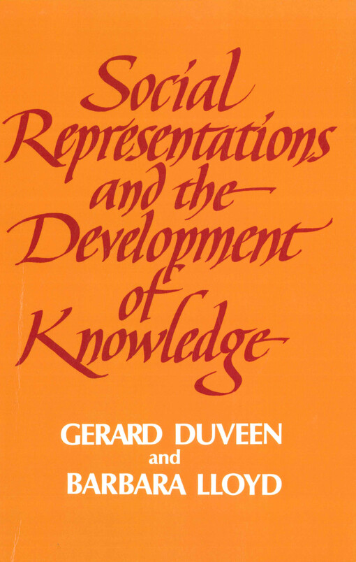 Social representations and the development of knowledge