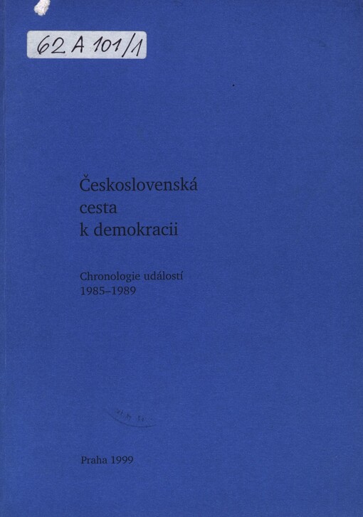 Československá cesta k demokracii