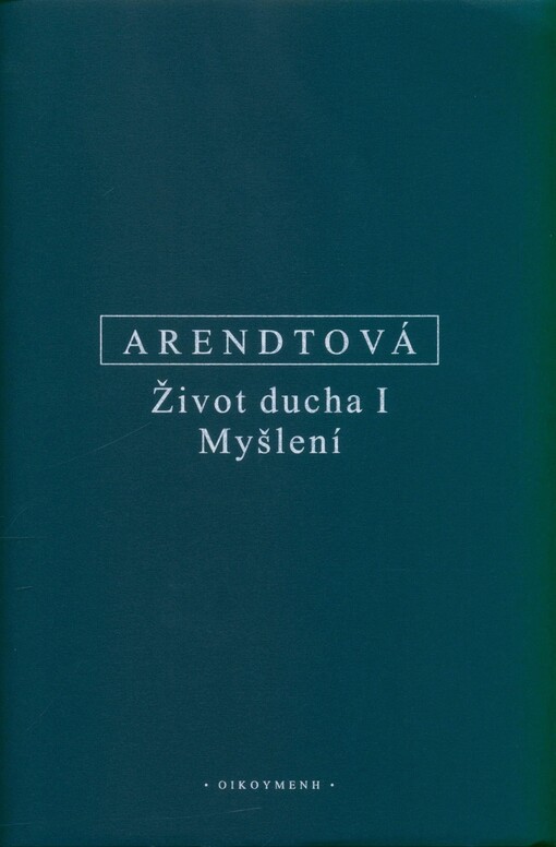 Život ducha. I, Myšlení