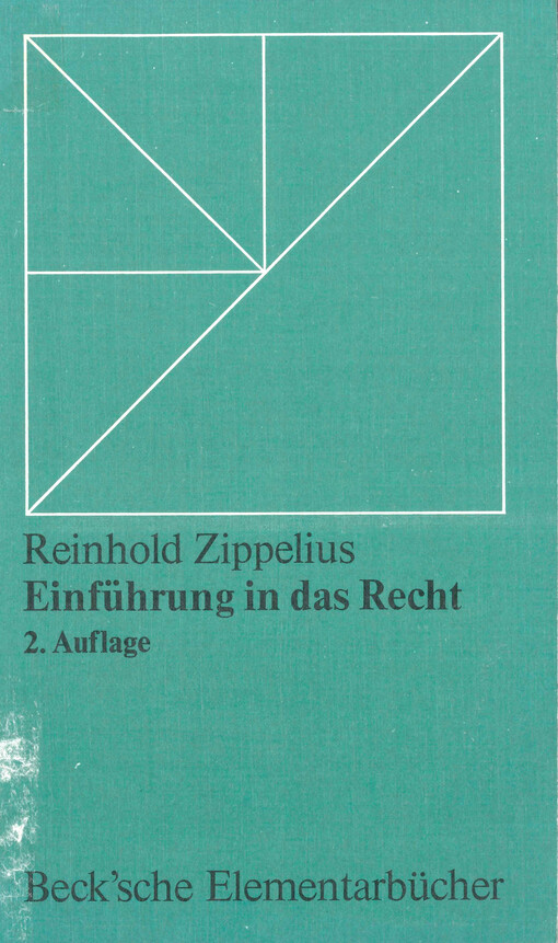 Einführung in das Recht