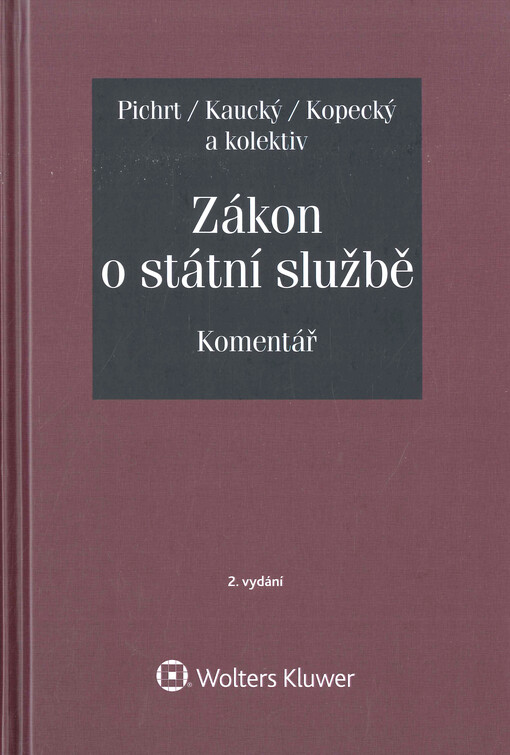 Zákon o státní službě : komentář