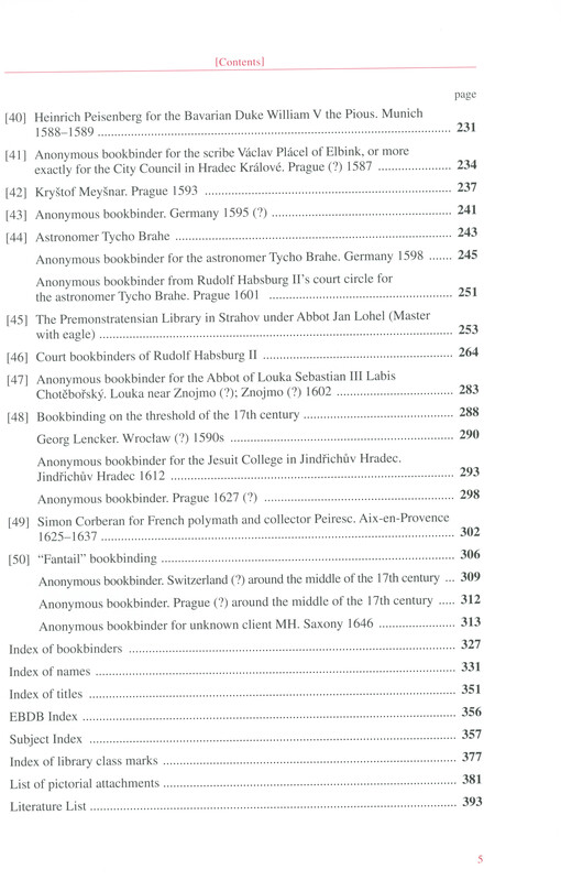 Rare book bindings from the Strahov Library in Prague : from the Gothic to the treshold of the Baroque