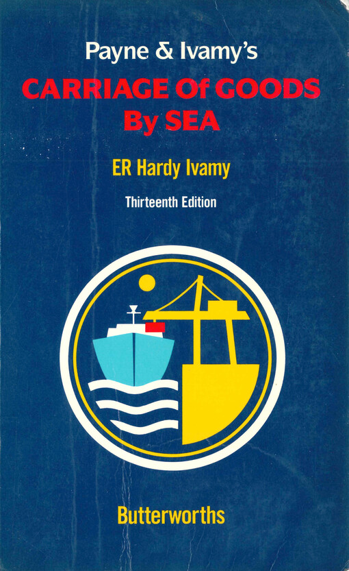 Payne and Ivamy's Carriage of Goods by Sea