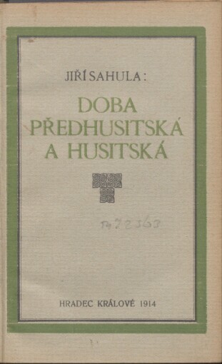 Doba předhusitská a husitská