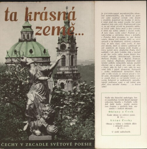 Ta krásná země ... :Čechy v zrcadle světové poesie