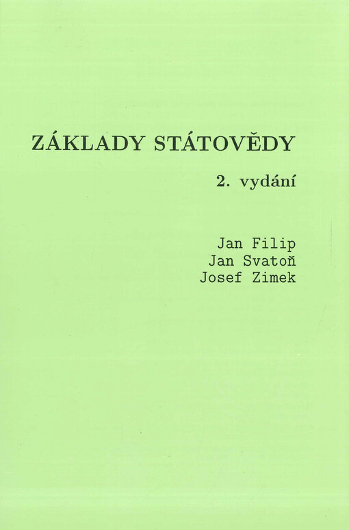 Základy státovědy