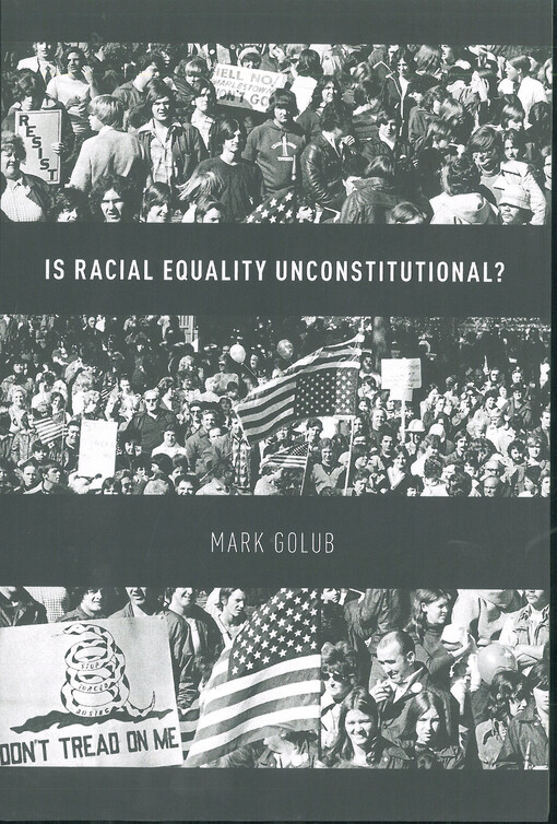Is racial equality unconstitutional?