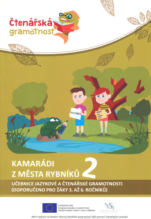 Kamarádi z města rybníků : čtenářská gramotnost. 2, Učebnice jazykové a čtenářské gramotnosti
