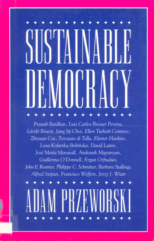 Sustainable democracy