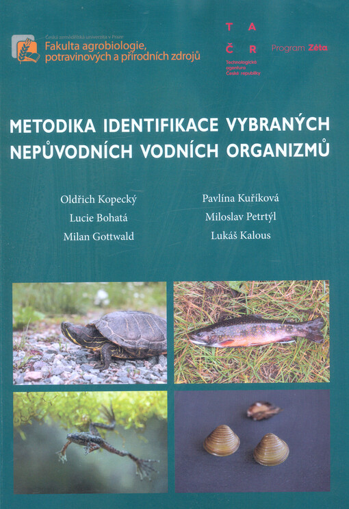 Metodika identifikace vybraných nepůvodních vodních organizmů