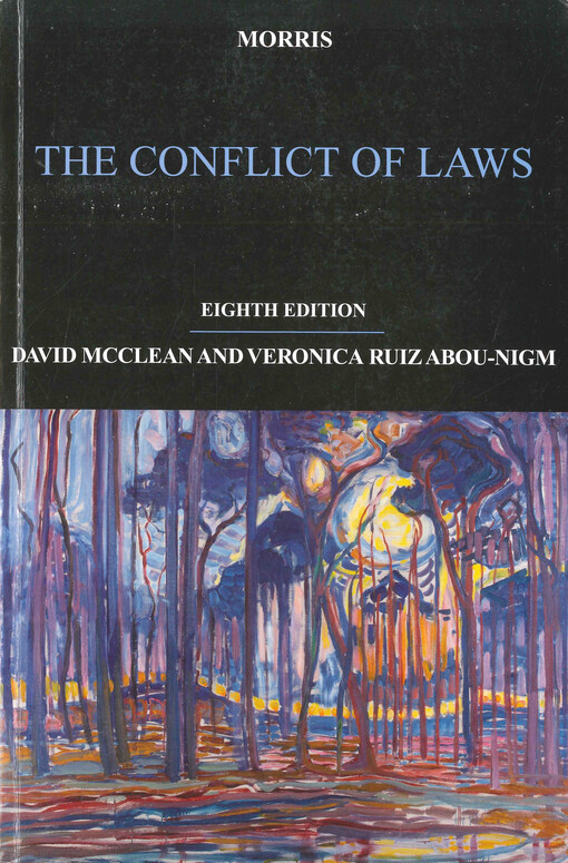 The conflict of laws