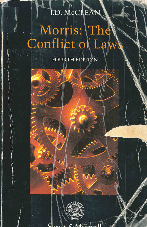 The conflict of laws