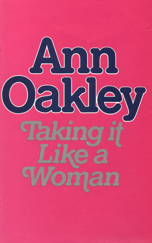 Taking it like a woman