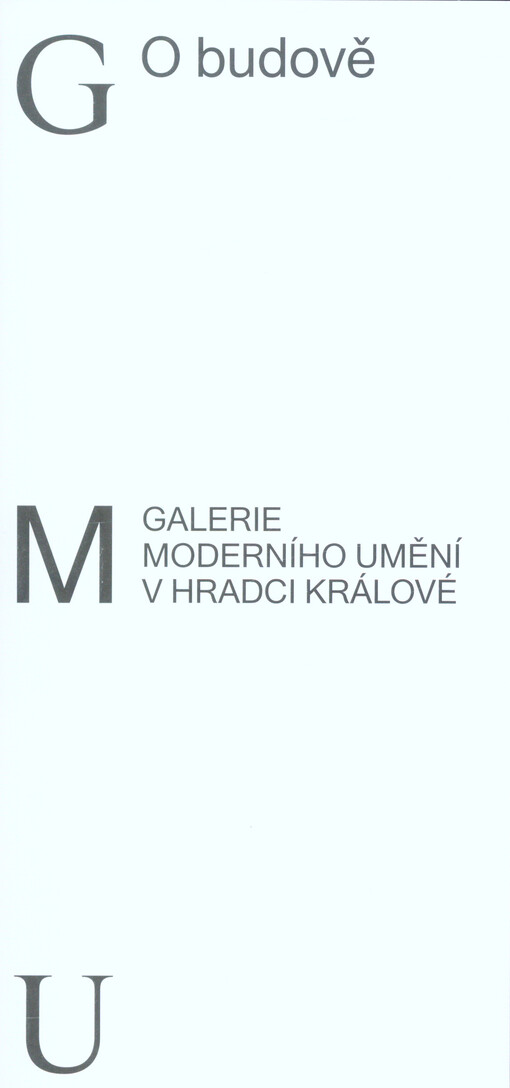 Budova Galerie moderního umění v Hradci Králové