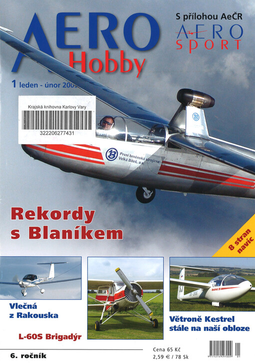 Aerohobby : časopis o všech podobách létání