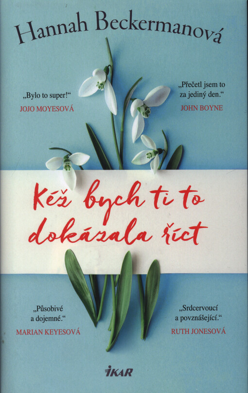 Kéž bych ti to dokázala říct