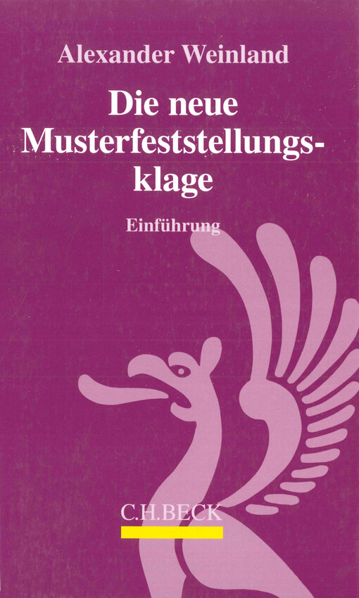 Die neue Musterfeststellungsklage : Einführung