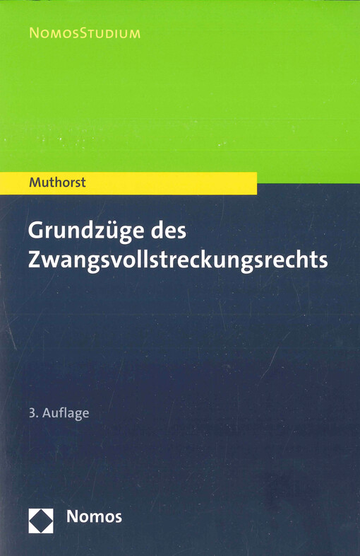 Grundzüge des Zwangsvollstreckungsrechts