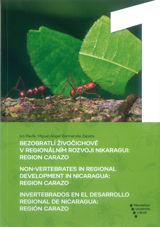 Bezobratlí živočichové v regionálním rozvoji Nikaragui: regio Carazo