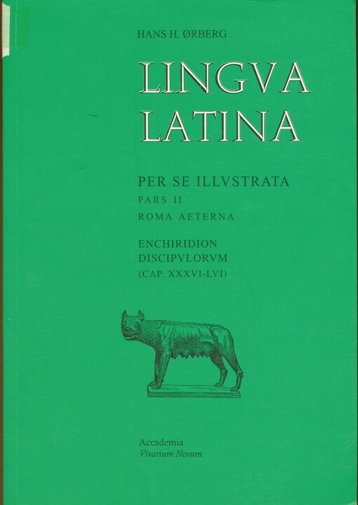 Lingua Latina per se illustrata.