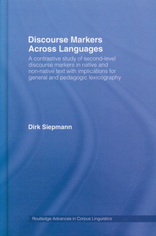 Discourse markers across languages