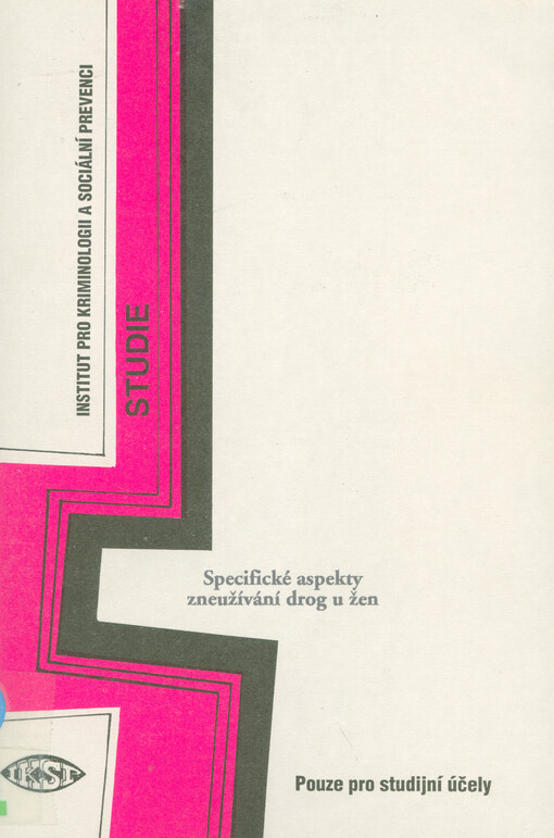 Specifické aspekty zneužívání drog u žen