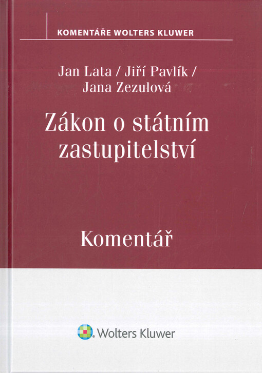 Zákon o státním zastupitelství : komentář