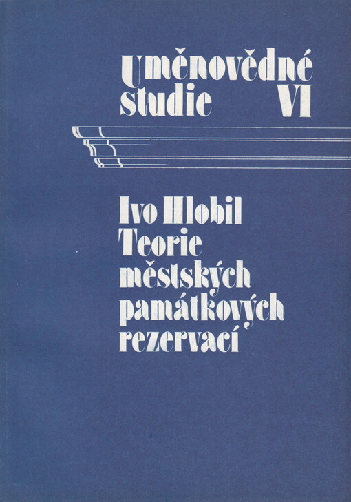 Teorie městských památkových rezervací: (1900-1975)