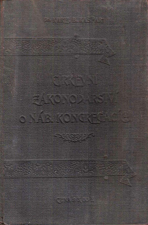 Církevní zákonodárství o náboženských kongregacích