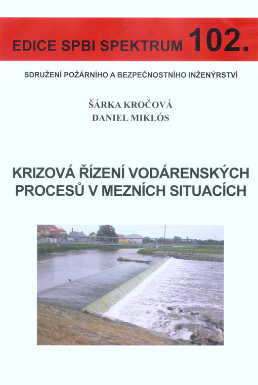 Krizová řízení vodárenských procesů v mezních situacích