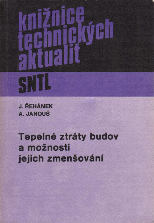 Tepelné ztráty budov a možnosti jejich zmenšování /