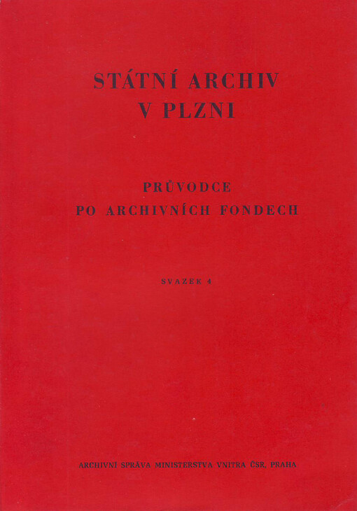 Průvodce po archivních fondech