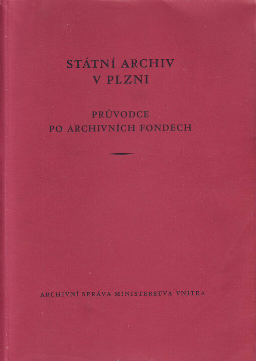 Průvodce po archivních fondech